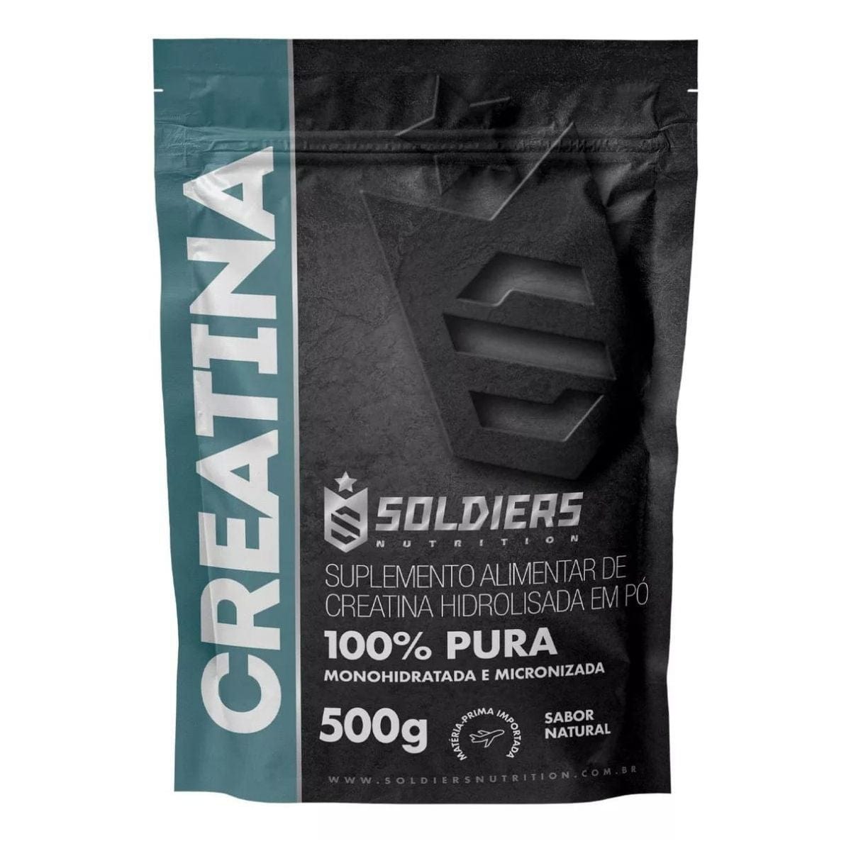 Creatina Monohidratada 500g - Soldiers Nutrition