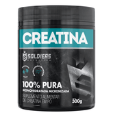 Creatina Monohidratada Pote 300g - Soldiers Nutrition