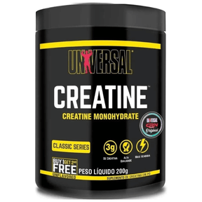 2 Potes Creatina Monohidratada 200g - Universal Nutrition