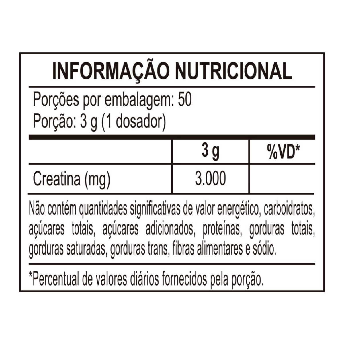 Creatina em Pó Pura Hardcore 300g - Integralmedica