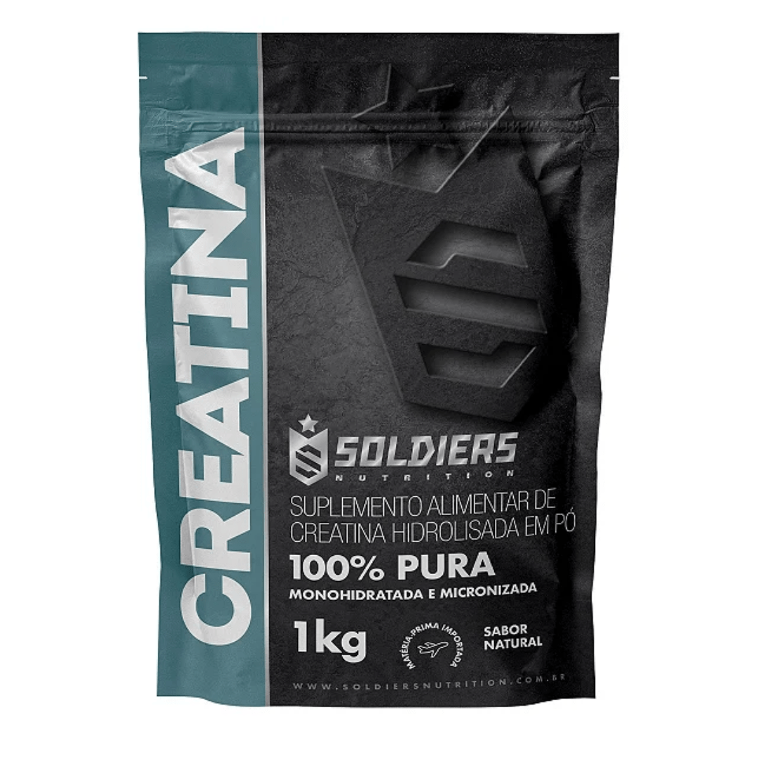 Creatina Monohidratada 1 KG - Soldiers Nutrition